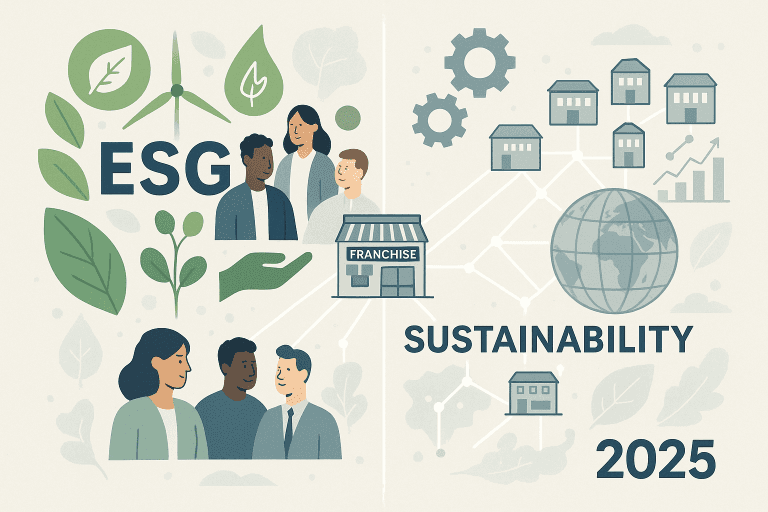 ESG e Sustentabilidade: Franquias com Impacto Positivo em 2025