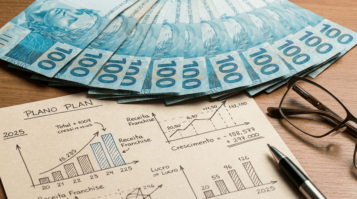 Faturamento do Mercado de Franquias no Brasil em 2025