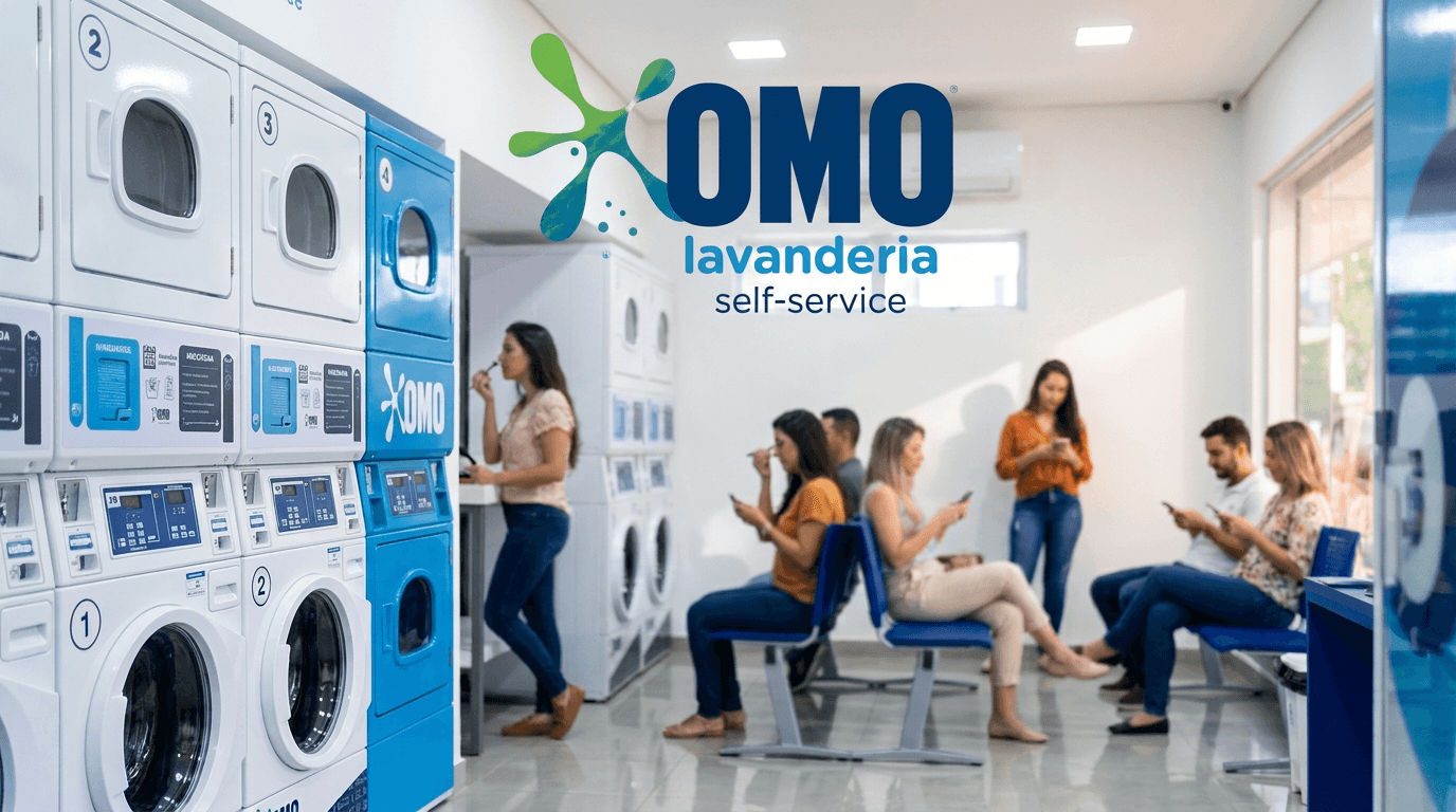 OMO Lavanderia Quer Chegar a 500 Franquias: O Que Isso Revela Sobre o Setor