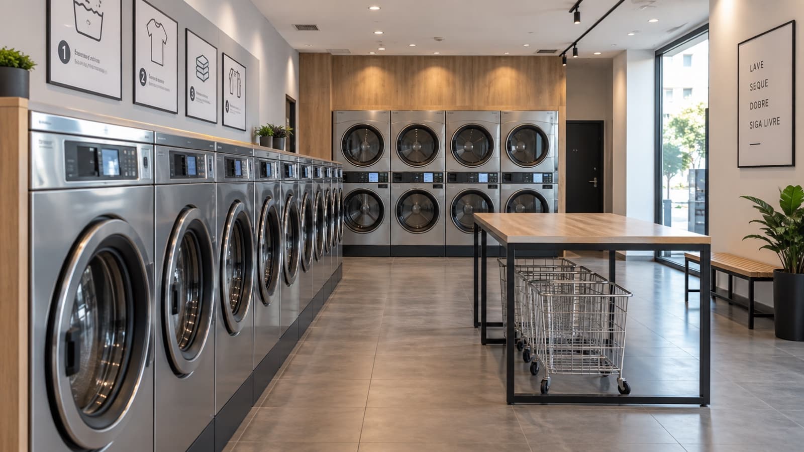 Lavanderias Self-Service Passam de 3 Mil | Franquia.com.br